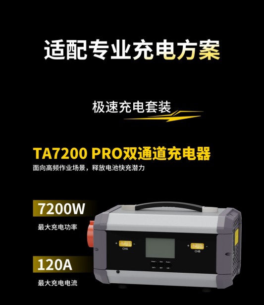 Tattu 4.0 18S 35Ah適配TA7200PRO雙通道充電器