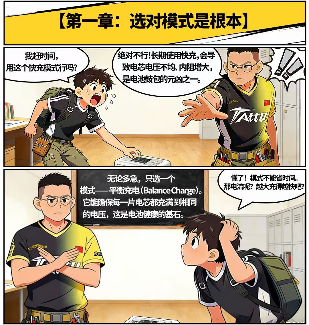 穿越機(jī)電池充電養(yǎng)護(hù)指南-選對模式